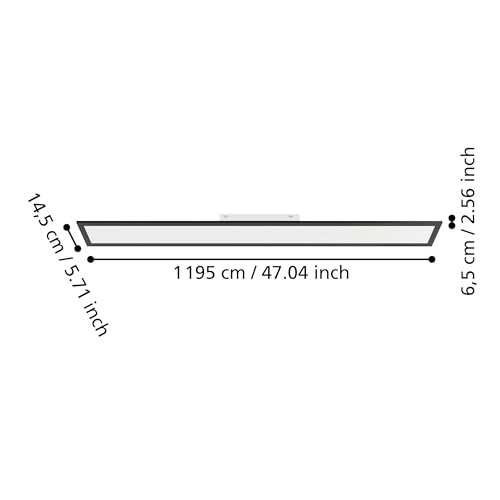 Plafonnier LED pour changer de température de lumière - 7