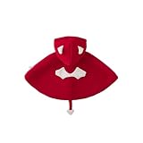 SJTJSPX Baby Kapuzenmantel, Baby Kapuze Cape, Warmer Niedlich Umhang, Kleinkind Poncho Winddichte Dicke Mantel Winterjacke Outdoor Kleidung Winter-Outfit für Mädchen Jungen 1-3 Jahre