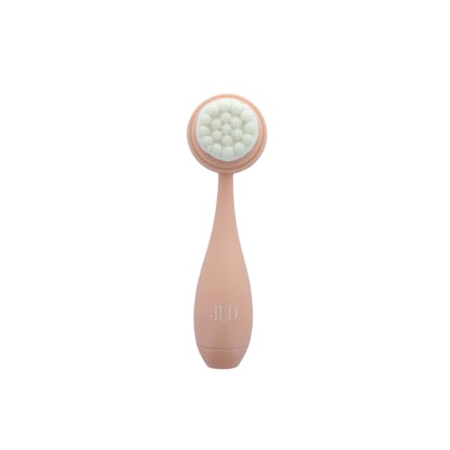 JEAN LOUIS DAVID – Cepillo facial exfoliante y limpiador – Doble cara – Punchos flexibles y cerdas suaves – Mango ergonómico