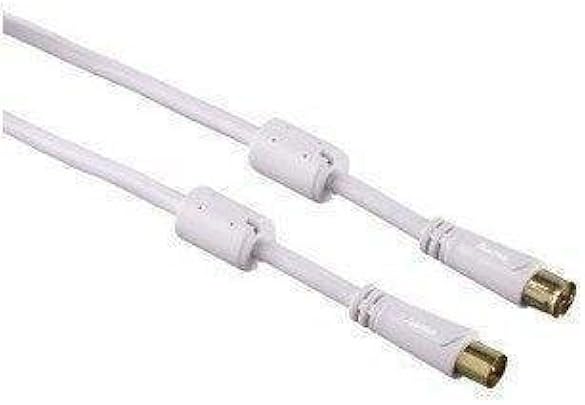 Hama 00122422 cavo coassiale 1 5 Coax Bianco Hama 00122422 cavo coassiale 1 5 Coax Bianco