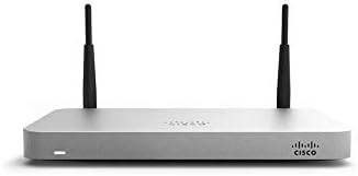 Cisco Meraki MX64W Firewall with 802.11ac Plus MX64W Enterprise Security and Support 1YR BDL
