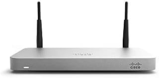 Cisco Meraki MX64W Wireless Firewall Security Bundle, 200Mbps FW, 5xGbE Ports - Includes 3 Years Advanced Security License
