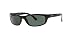 Ray-Ban Sunglasses - RB4115 / Frame: Matte Black Lens: Grey Green