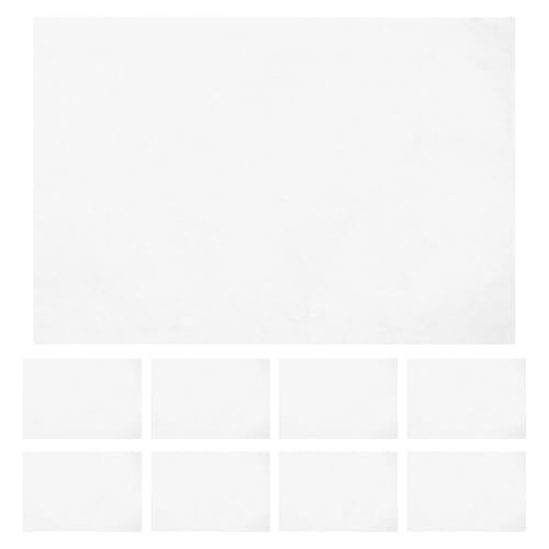 LALAFINA 100pcs Self-adhesive Plastic Packing List Pouches Shipping Label Holders for Documents Invoices and Storage