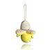 MCIX Schlüsselanhänger für Damen und Herren, originelle Geschenke, für Paare, Autoschlüssel, für Kinder, Zuhause, originelle Geschenke, lustige Obst, Banane, S