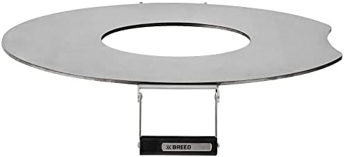 Breeo SearPlate Griddle X24 | Compatible With X Series 24 Smokeless Fire Pit | Carbon Steel Searing Surface | USA Made | Live-Fire Cooking Accessory