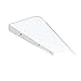 JISADER Window Canopy Door Awning Porch Shade Transparent PC Material Weatherproof Protection Design Suitable for Front Door Balcony Garden Gara, Flat 500X800mm