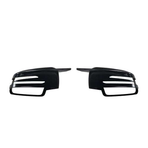Coque de rétroviseur en plastique ABS noir pour Benz ML W166 et GLS X166