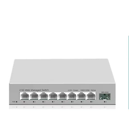 Switch 2.5 GbE géré 8 ports avec liaison 10G SFP+ pour supprimer les blocages réseau