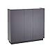 Produktbild trendteam smart living - Highboard Schrank - Wohnzimmer - Luca - Aufbaumaß (BxHxT) 120 x 110 x 35 cm - Farbe Grau Matt - 330001900