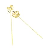 COHEALI 2個 ワックスがけツール 金属製の撹拌スプーン ワックスシールミキシングロッド ワックスシールミキシングスティック シーリングワックス撹拌ツール ステンレス鋼 再利用可能