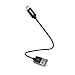 Produktbild Hama iPhone/iPad Datenkabel/Ladekabel [1x USB 2.0 Stecker A - 1x Apple Lightning-Stecker] 20.00cm Sc Schwarz