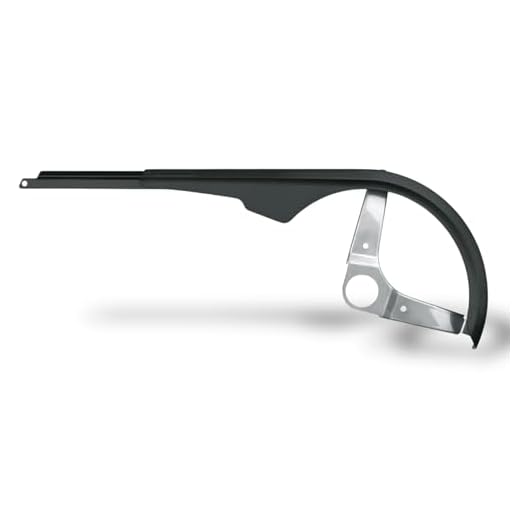 SKS GERMANY CHAINBLADE 199 mm Kettenschutz (Fahrradkettenschutz passend für Kettenschaltungen, mit verstellbarem Profil, max. Kettenblattdurchmesser 199 mm, max. 46 - 48 Zähne)