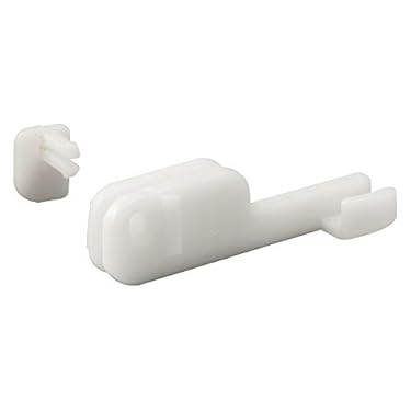 AMAZON - Prime-Line M 6090 Shower Door Bottom Guide, 2 In. Reach, Nylon Construction, Bottom Mount (2 Pack),White