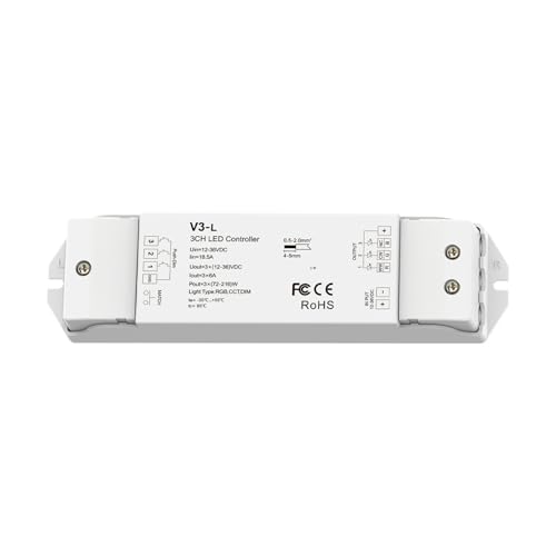Contrôleur LED 3 canaux pour varier l'ambiance de votre salon avec télécommande