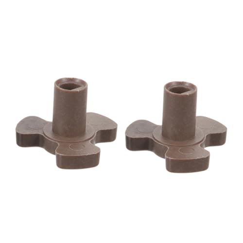 CATIEBYE 2pcs Microwave Oven Turntable Roller Microwave Turntable Motor Coupler