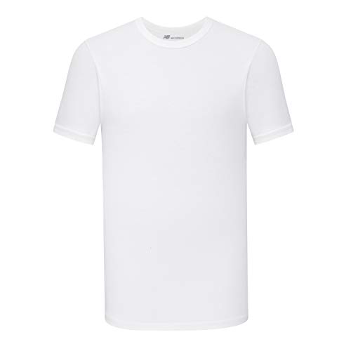 New Balance Mens Cotton Performance Crew Neck Undershirts Tag Free and Moisture-Wicking (3 Pack)4