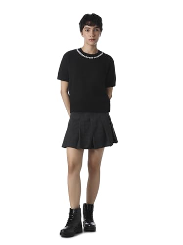 Image of ONLY Women Ribbed Embellished Pullover