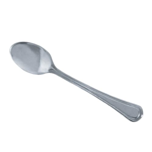 FSE SLGD001 Sugar Spoon, 5.24", 18/0 Stainless Steel, Mirror-Finish, Legend, Pack of 12