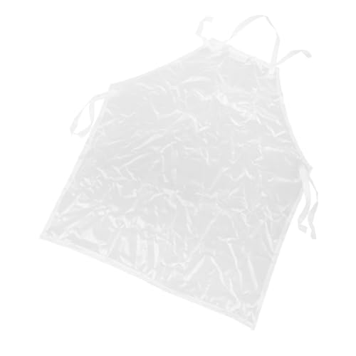 CIYODO Transparent Waterproof Apron Apron Work Apron Cleaning Apron Bbq Apron Kitchen Cooking Apron Grooming Apron Pvc Clear Apron Goth Kitchen Accessories Art Apron Vinyl Apron