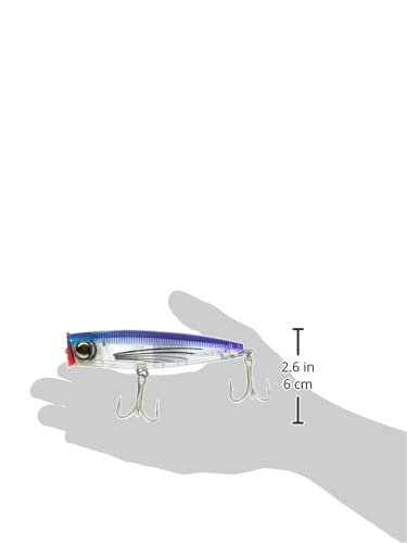 Yo-Zuri R1168-Cpff 3D Popper Floating Lure, Flying Fish #TOP5