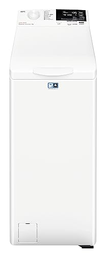 AEG ProSense Serie 6000 LTR6G72E lavadora de carga superior, 7 kg, opción SoftPlus, programa Eco TimeSave, color blanco