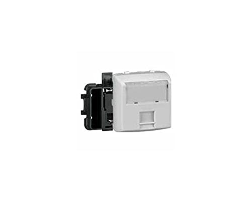 Legrand 086161 Prise RJ45 Catégorie5e FTP Appareillage Saillie Composable, Blanc, Lot de 10