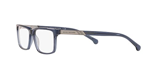 Image of Brooks Brothers mens Bb2019 Rectangular Prescription Eyewear Frames