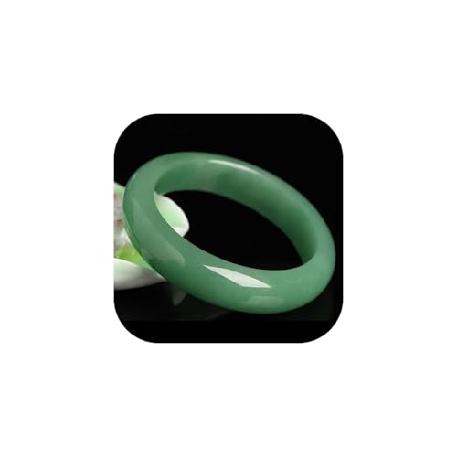 SHASIGI Genuine Green Aventurine Jade Bangle Bracelet for Women Good Luck Protection Authentic Anxiety Chakra Healing Crystal Health Energy Real Gemstone Handmade Charm Gifts Jewelry (2.2IN)
