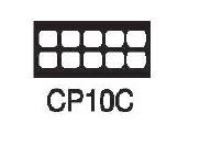 TPC Clear Pocket Mounts Model CP10C CP10C