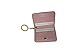Victoria's Secret Pink Stripe Foldover Card Wallet Keychain – ID Holder Compact Mini Wallet New