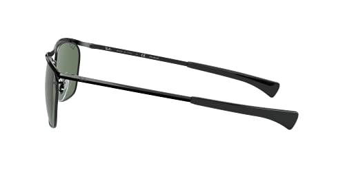 Ray-Ban Rb3619 Olympian Ii Deluxe Rectangular Sunglasses2