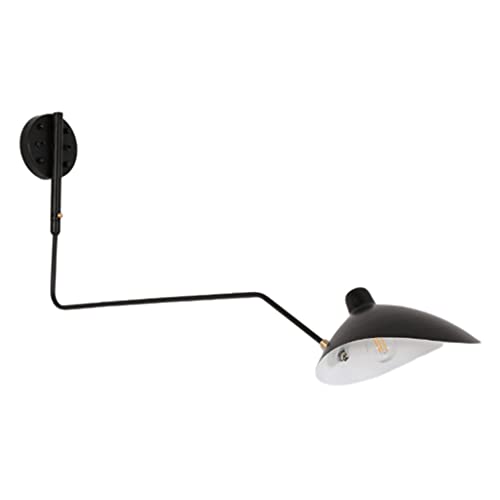 La Mejor Lista de Lámparas de pared de brazo múltiple de esta semana. 50 Baoblaze Lámpara de pared con brazo oscilante para dormitorios, ajustable, lámpara de lectura de hierro nórdico, lámpara de pared de estilo industrial para dormitorio, sala de...