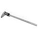 Akozon Industrial Grade 12 Inch 300MM Stainless Steel Digital Electronic Vernier Caliper, Accurate Measuring Inside, Outside, Depth, Step, LCD Display, for Small Machine Parts
