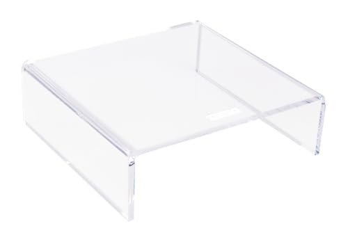 Rehausseur de moniteur Desq 1539 support écran transparent 6 mm