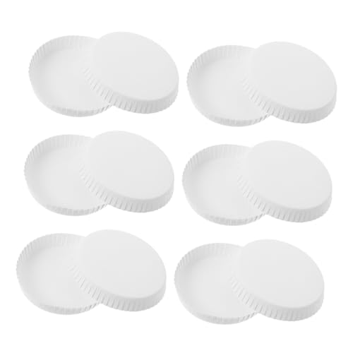 Cabilock 100piezas Tapa Desechable Para Vasos Cubiertas Para Bebidas Para Jugos y Bebidas Frías Cafeterías y Ktv