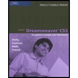 Adobe Dreamweaver CS3 - Complete Concepts & Techniques (08) by Shelly, Gary B - Cashman, Thomas J - Wells, Dolores - Freund, [Paperback (2007)]