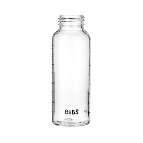 Biberon BIBS 240 ml - lavabile in lavastoviglie - Compatibile con i set biberon BIBS (acquistabili separatamente)