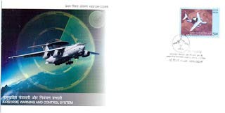 First Day Cover 08 Oct.'12 Air Force Warning and Control System.(FDC-2012)