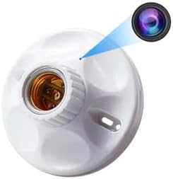 Lamp Hoder Hidden Camera Spy WiFi Camera Nanny Cam for Home