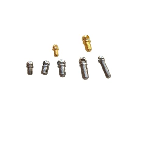 100 �N���X�^���A�C�l�W�t�b�N M3x8mm M4x8mm M4x10mm 2 �~�����[�g�������Ɩ��n�[�h�E�F�A�A�N�Z�T���[(Gold,10MM_M4)
