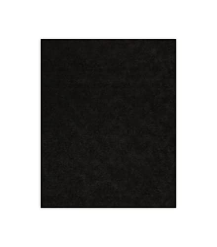 CountryArtHouse Black Suede Acid Free 11x14 Backing Board - Uncut Photo Mat Board - 1 Sheet
