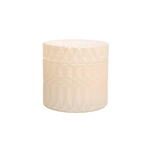 LEOBEN CO Vanilla Noir Scented Candle 6oz Prism Collection Design 35 hr Burn Time Poured in California Using Vegan Soy Wax and Essential Oils Made in Small Batches