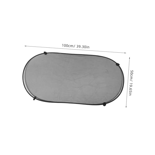 Parasol para ventana trasera de coche de malla protector térmico interior 2