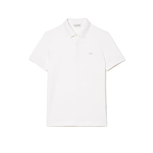 Reviews de Lacoste Blanco para comprar hoy. 43 Lacoste Polo Regular fit Smart Paris de algodón Stretch y Manga Corta para Hombre, Blanco, XX-Grande