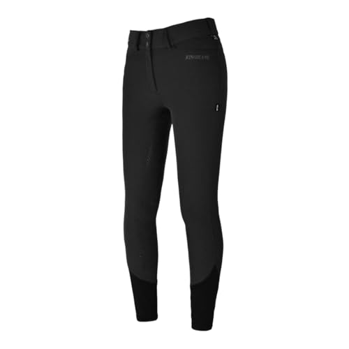 Kingsland Klkadi E-Tec - Pantalones De Equitación Para Mujer, Color Negro Kingsland Klkadi E-Tec - Pantalones De Equitación Para Mujer, Color Negro
