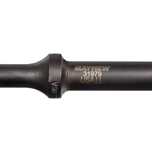 Image of Mayhew Tools 31979 Pneumatic Taper Punch, 3 /8 inch x 6 inch, Black Oxide Finish