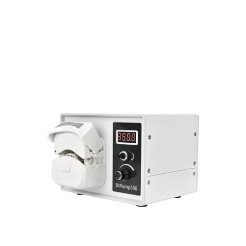High Flow Peristaltic Pump, DIPump-KK300, 0-300ml/min 4-Rotor, 24V Stepper Motor Adjustable Speed Lab Dosing Pump(DIP-KK300-S404)