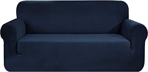 SAMSTEX Stylish Sofa Cover Stretch 1-Piece Sofa Slipcovers High Stretch Sofa Covers 3 Seater Thick Soft Sofa Protector Machine Washable Non Slip Couch Covers (3 Seater, Teal )
