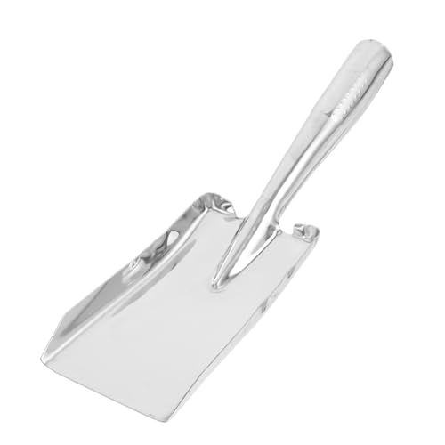 Milisten Pala per Scavare in Acciaio Inox Pala da Giardinaggio Multifunzione Portatile per Piantare Verdure e Fiori Attrezzo da Giardino per Terreno